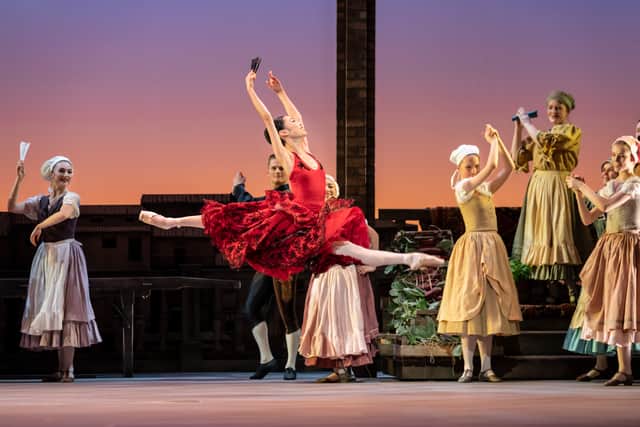 The ballet is vibrant and colourful.