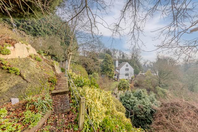 A stunning 16th-century West Midlands cottage built into a carved-out cave has gone on sale