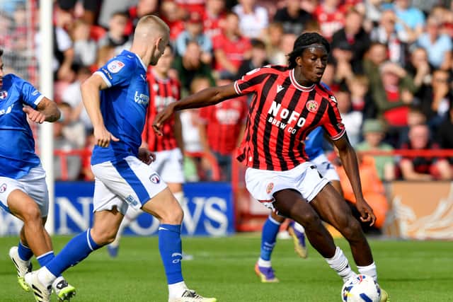 Jid Okeke was not in the squad against Barnet after re-joining on loan on deadline day.