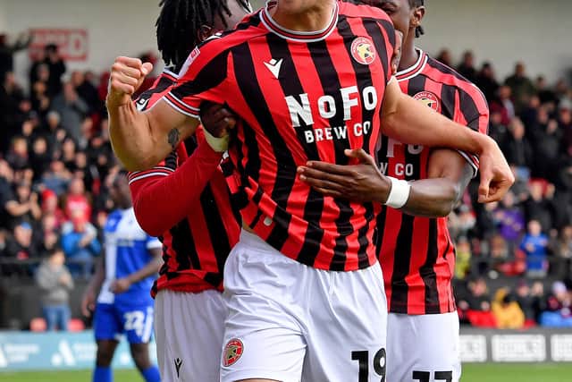 Aaron Pressley scored both goals in a Walsall victory in the reverse fixture.