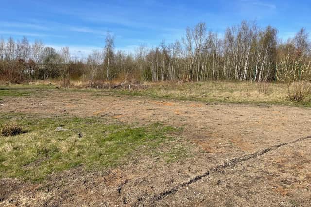 Reedswood Park visit March 2025. Site proposed for new SEN school in Walsall 