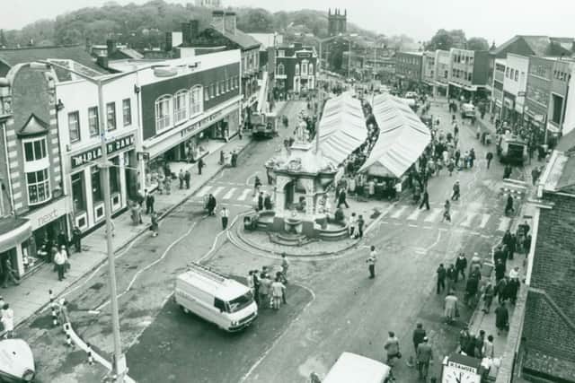 Dudley Market pictured in May 1982.  