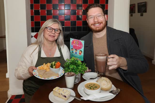 At Bantock House are catering officer Louise Moan and Councillor Chris Burden. Photo: Phil Blagg Photography
