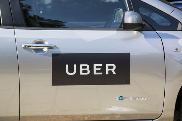Uber has announced it will begin operating self-driving taxis in London from spring 2026 (Laura Dale/PA)