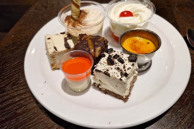 I may have overdone the dessert, but it was well worth it