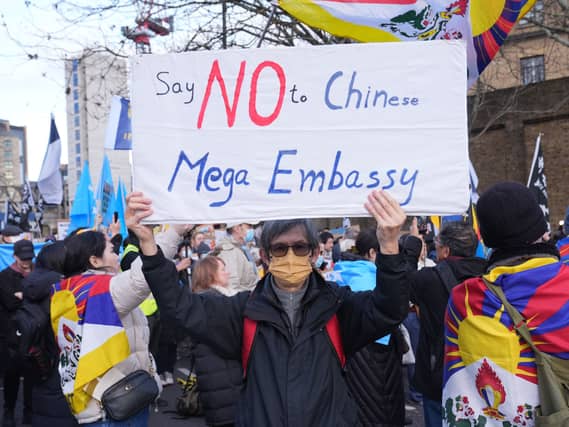 Plans for the Chinese 'mega-embassy' have been met with fierce opposition