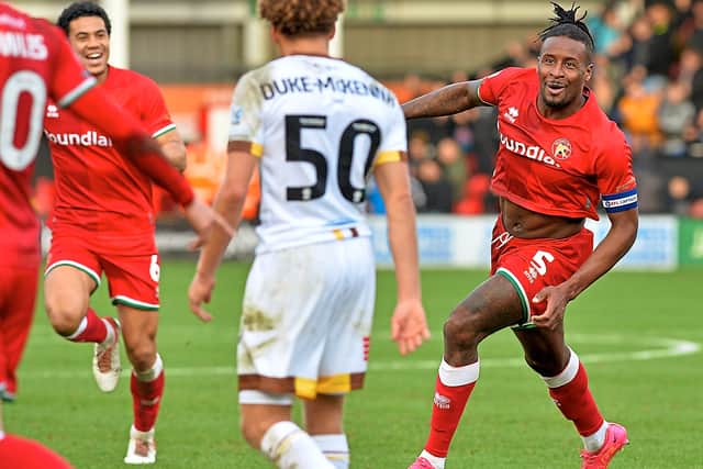 Former Walsall captain Donervon Daniels made 115 appearances during three-and-a-half seasons at Walsall, scoring four goals.