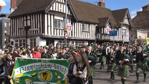 St Patrick's Day at The Old Crown in Digbeth, Birmingham