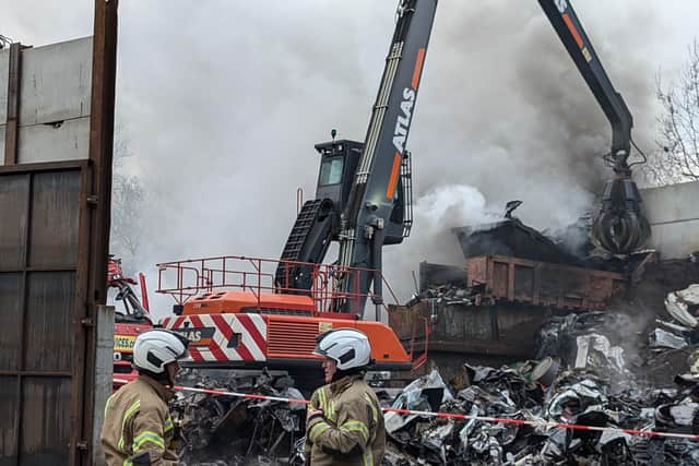 The fire occurred on Oak Lane in Kingswinford