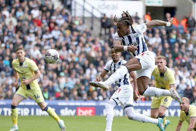Brandon Thomas-Asante during his Albion days (Photo by Adam Fradgley/West Bromwich Albion FC via Getty Images).