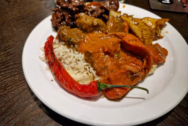 The joys of the restaurant is being able to mix cultures together