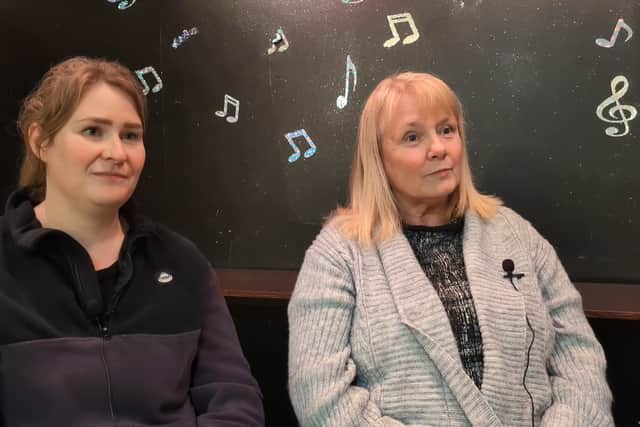 Actors Emily Askey and Julie Hunter talkd about the devastating impact the closure of the Prince of Wales Theatre will have on the community