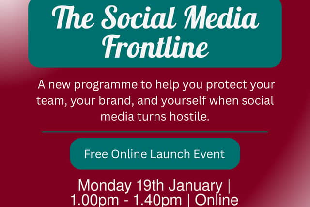 Launch event invite