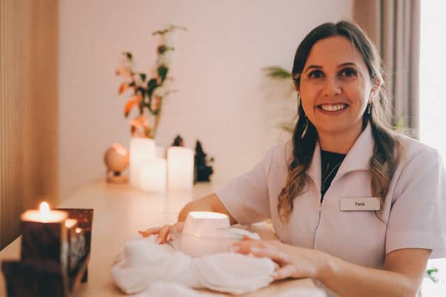 Paola Spiga of Glam & Glow Beauty Lab.