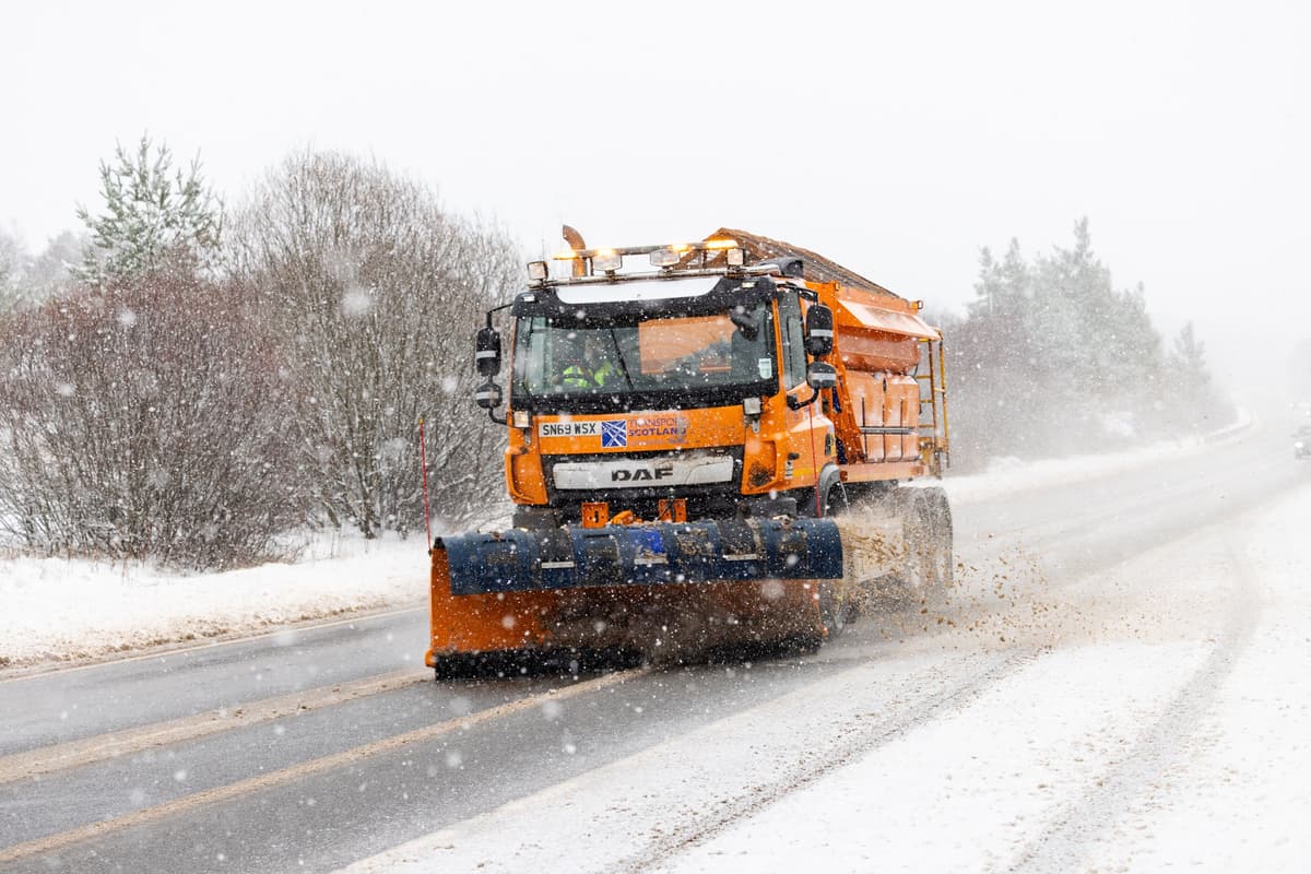 Snow Already Bitterly cold start to year to continue as heavy snow falls in some areas
