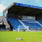 Marston Road, home of Stafford Rangers. Picture: Pete Wideman.