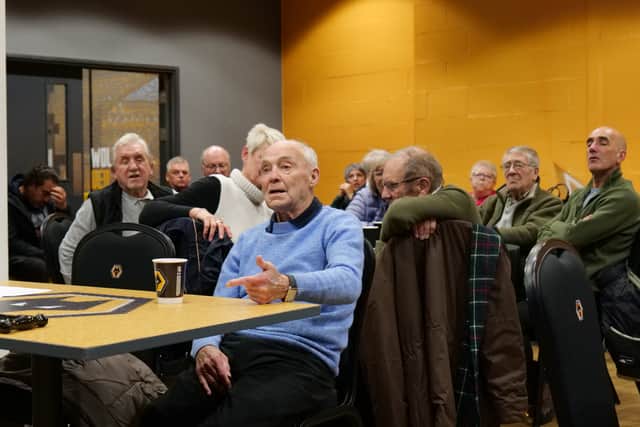Terry Wharton at the Wolves Foundation's Molineux Memories session in November