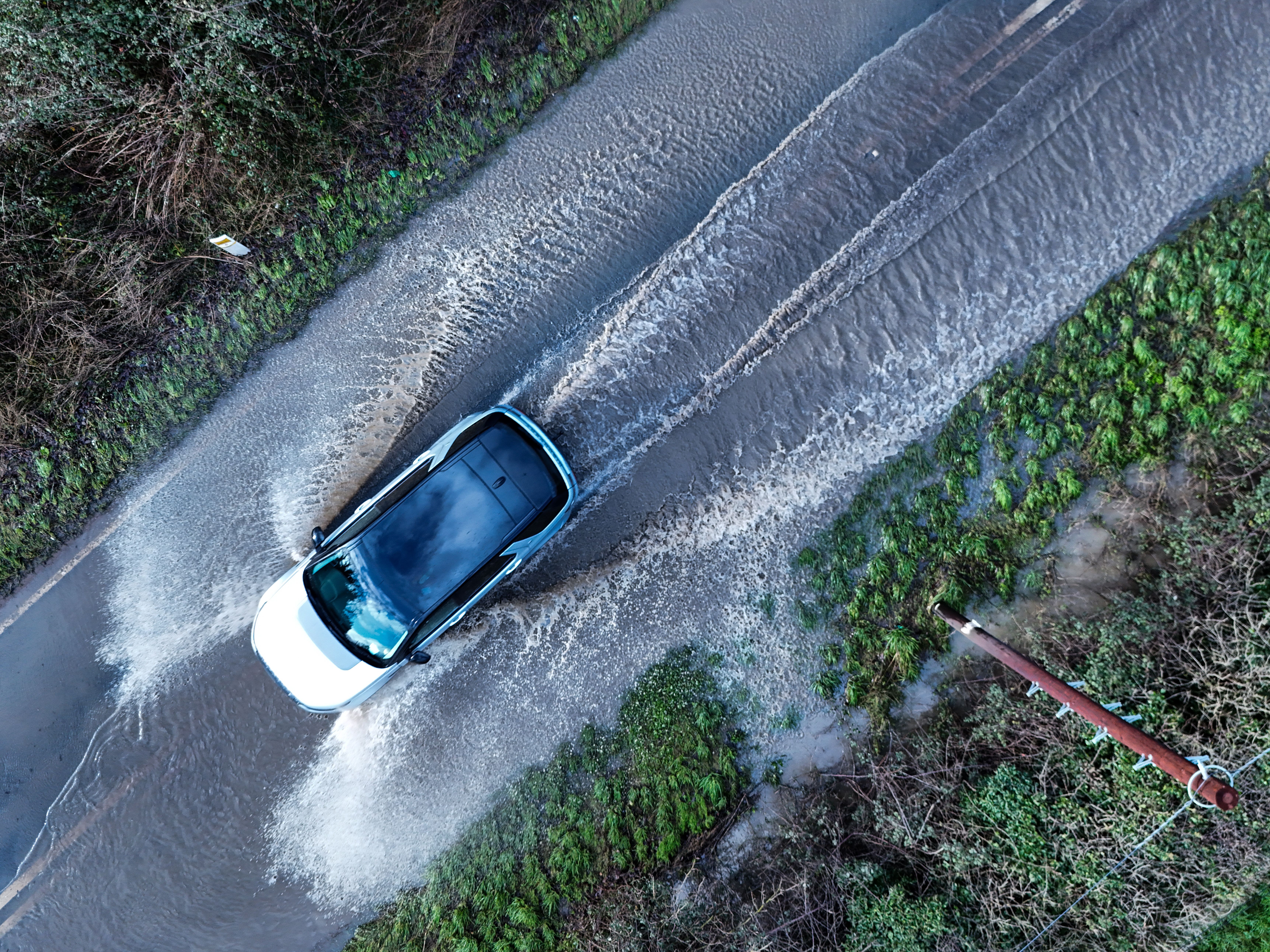Flooding and landslide bring disruption amid heavy rainfall