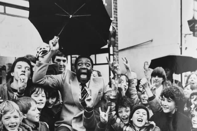 Dudley-born Lenny Henry in 1982