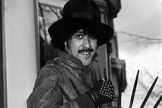 Phil Lynott pictured in 1983