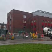 Dudley's new Health Innovation College is due to open next month. Photo: Steve Leath