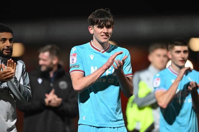 17-year-old Stan Straw has impressed for Walsall in the EFL Trophy and made his first senior start in the round of 32.