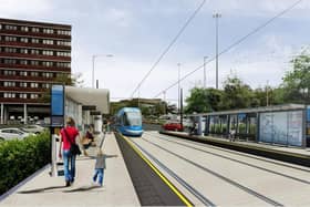 The first trams will soon be running on the long-awaited tramline. They will terminate at Flood Street, opposite the site of the proposed ice rink