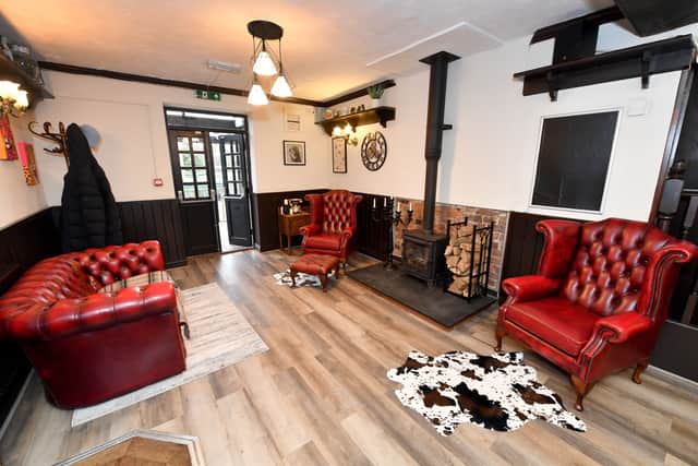 Inside the refurbished Sansom and Lion