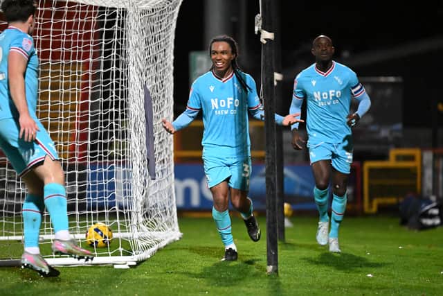 Rico Richards scored his first two goals for Walsall in the previous round at Stevenage.