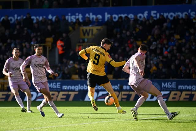 Wolves Larson Statistics Shield 14 of the best pictures as Wolves fire in six goals on way to FA Cup ...