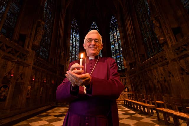Michael Ipgrave spoke about being able to change and become a better person in his message
