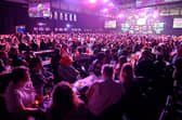 The Grand Slam of Darts at Aldersley Stadium, Wolverhampton.