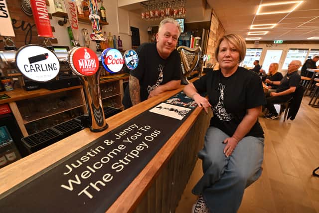 Justin Thomas and Jenny Willetts have made the Stripey Oss a very welcoming place