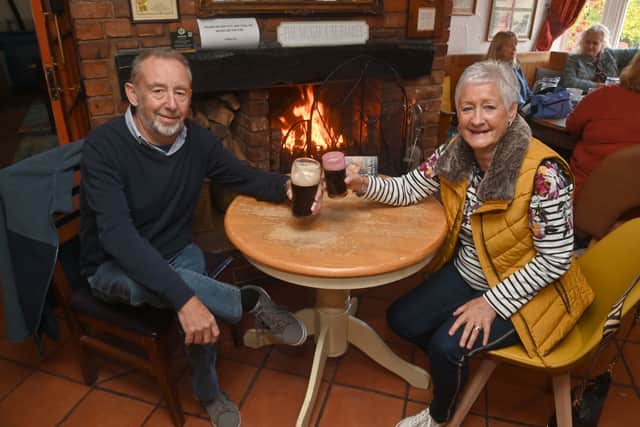 The Mug House offers warmth and a great view of the River Severn