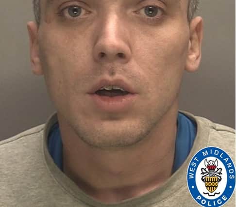 Matthew Yates is wanted on suspicion of harassment