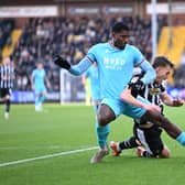 Walsall loanee Daniel Kanu.