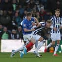 Uros Racic featuring in January for Albion (Photo by Adam Fradgley/West Bromwich Albion FC via Getty Images)
