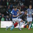 Uros Racic featuring in January for Albion (Photo by Adam Fradgley/West Bromwich Albion FC via Getty Images)