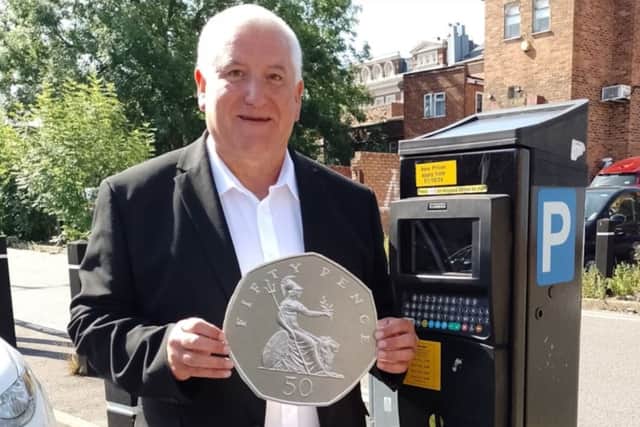 Councillor Patrick Harley cut parking rates to 50p for the first hour in October. He says he is hopeful of lifting them in next year's budget.