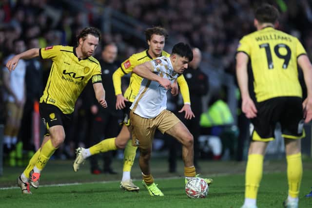 Walsall loanee Ronan Maher has scored in each of his last two appearances for Tamworth. (Pic: Getty)