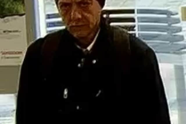 Vigil Danta is wanted in connection with a theft from a motor vehicle