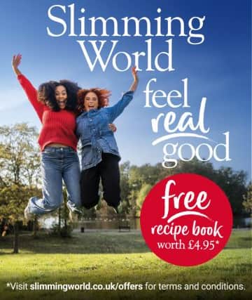 Free recipe book when you commit to 6 or 12 weeks slimming