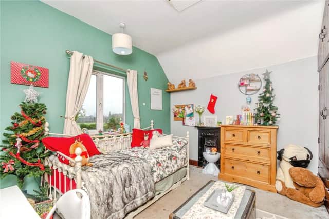 One of the bedrooms