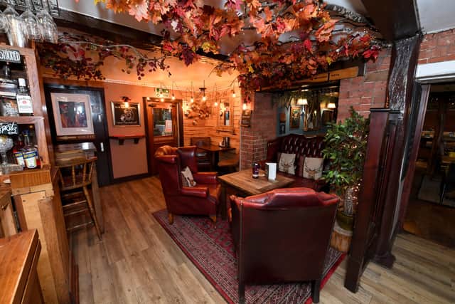 The Chetwynd Arms in Rugeley is a country pub which feels leafy and cosy, with a new range of decorations