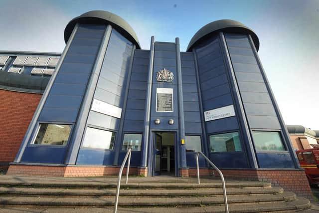 Griffiths appeared at Wolverhampton Crown Court via videolink from HMP Birmingham (pictured)
