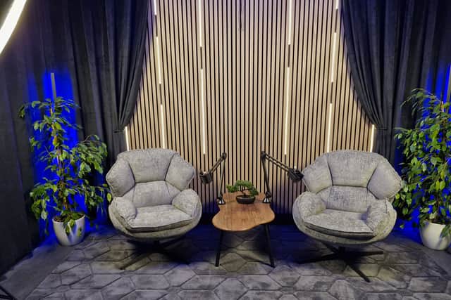 Fused. Creative will provide a podcasting and recording space
