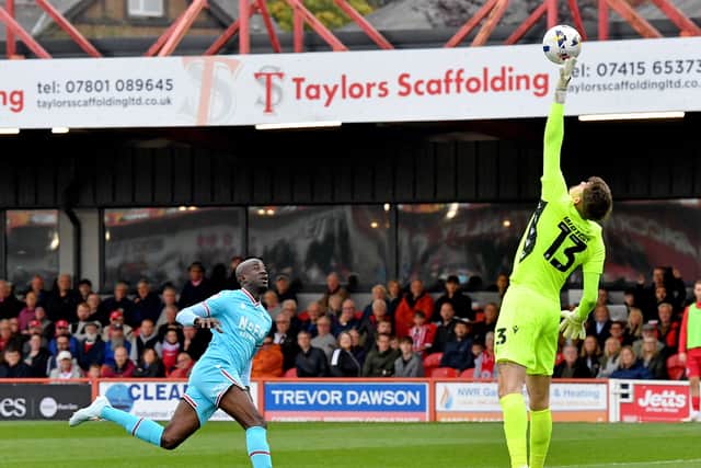 Albert Adomah has netted three goals for Walsall in all competitions this term.