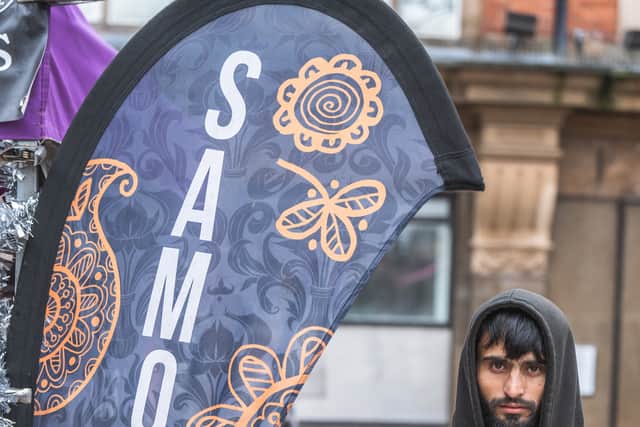 There were more exotic treats like samosas available. Photo: Ian Knight / Z70 Photography