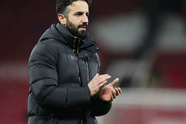 Manchester United manager Ruben Amorim referenced Toby Collyer's limited minutes at The Hawthorns. (Nick Potts/PA)