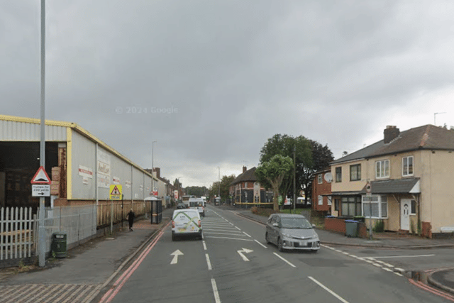 Temporary traffic lights have been installed on the A457 Dudley Road, around Junction Street, to make way for roadworks. Photo: Google